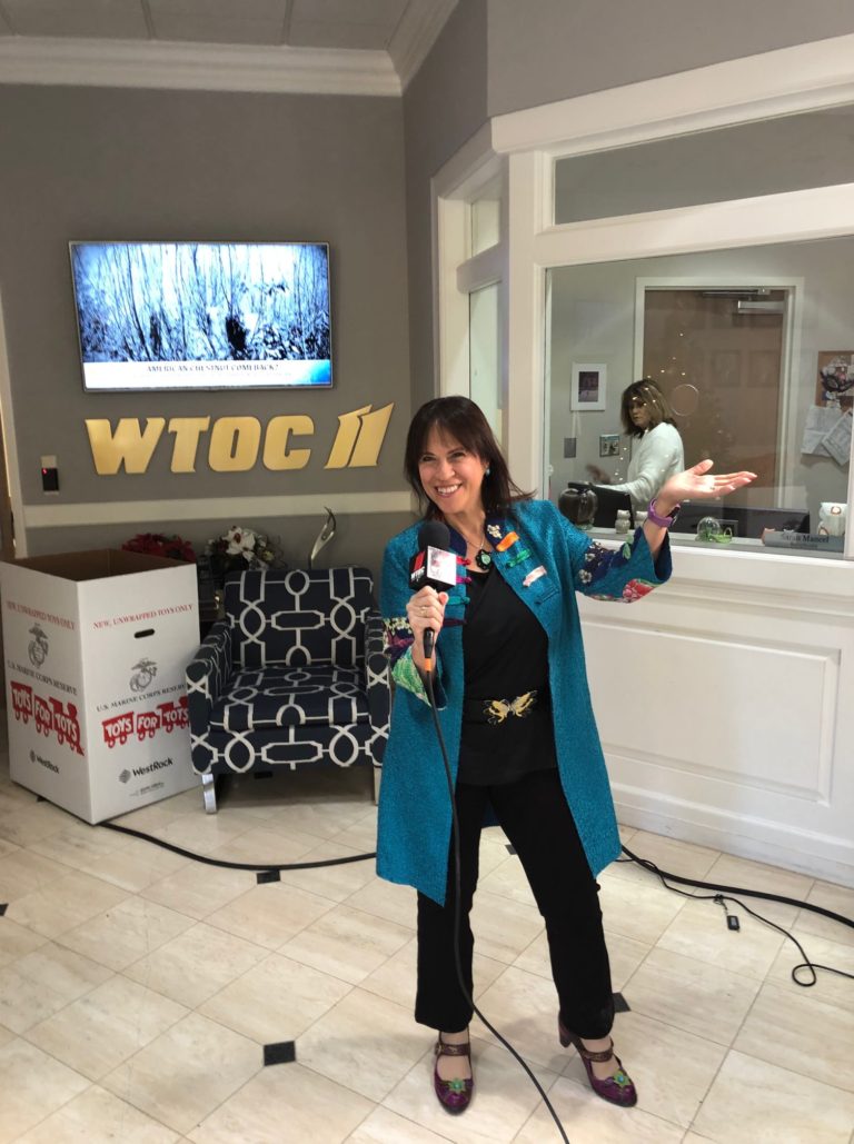 As Seen on WTOC: World’s Fastest Female Talker Fran Capo Speaking at TEDxHiltonHead Women 2019